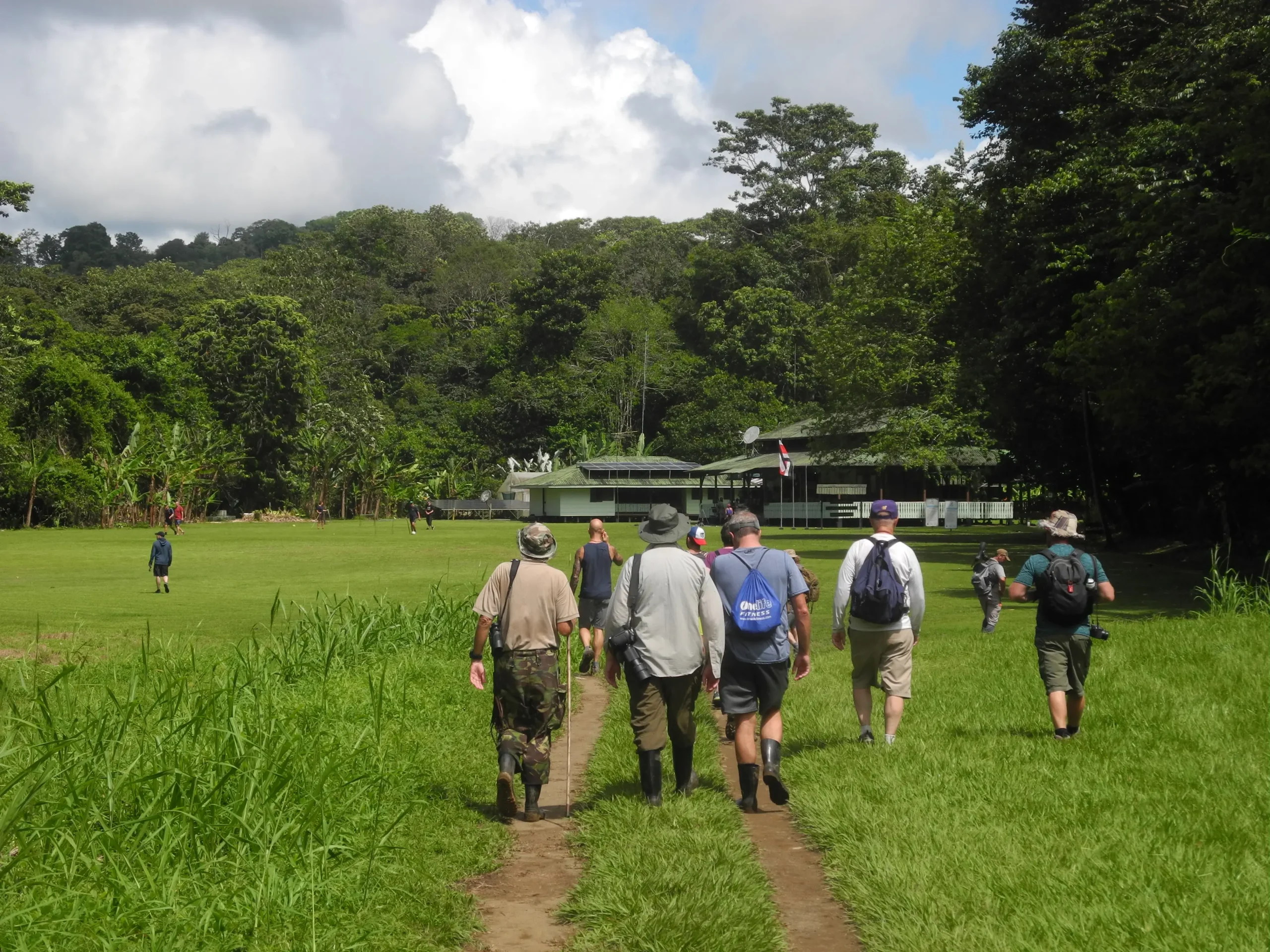 group of people in corcovado